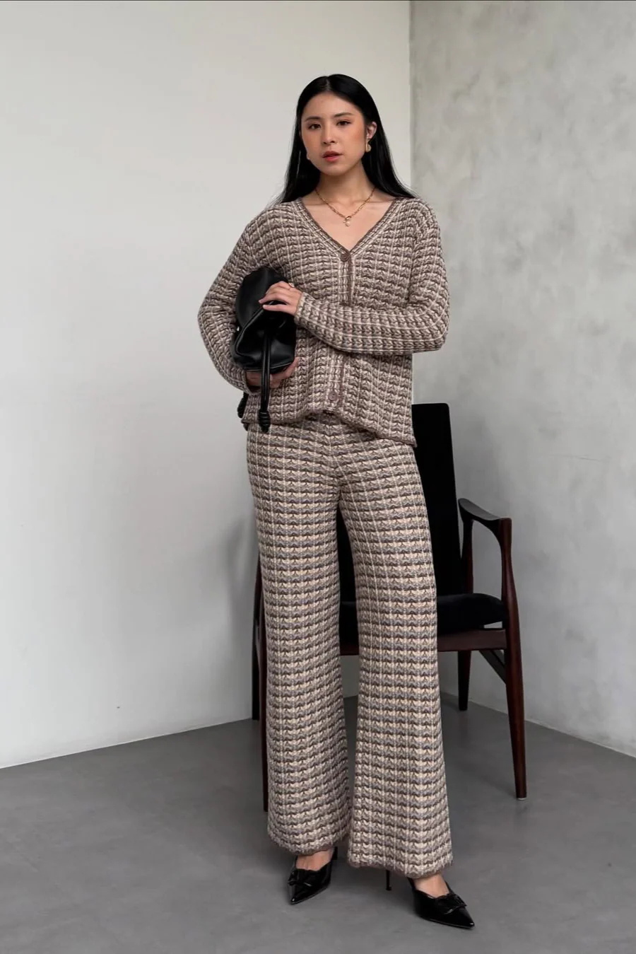 Ara Series - Atasan Bawahan Vest Bahan Cotton Knit Premium - Image 12
