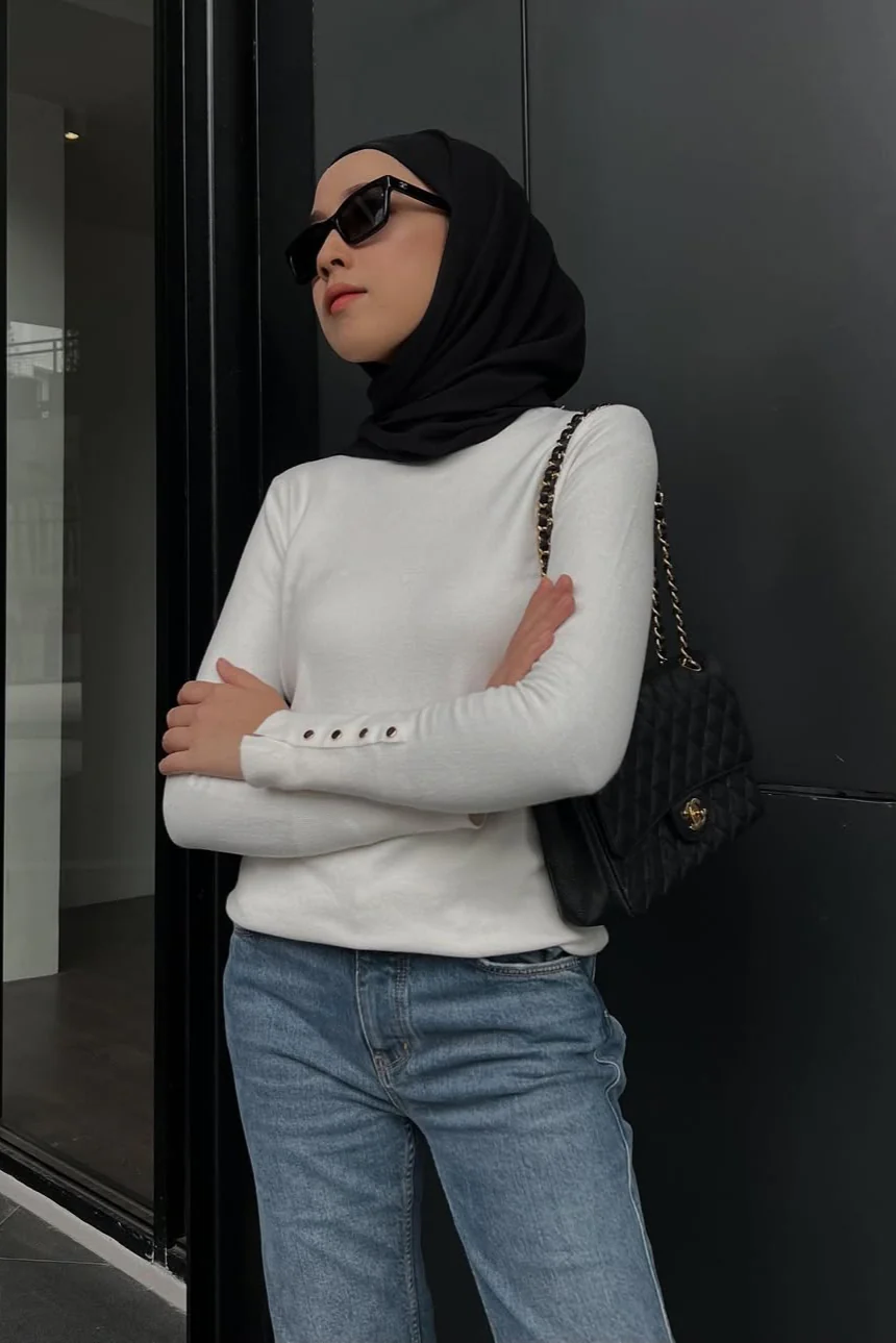 GG Inner Knit - Dalaman Atasan Wanita Bahan Rajut - Image 5