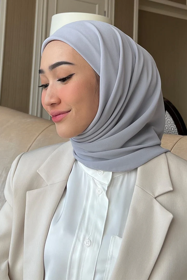 Mega Inner Square - Hijab Segi Empat Instan Polos - Image 26